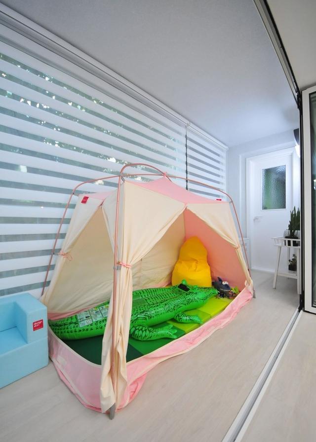 160为了孩子做二次改造,父母硬核装修够霸气,把游乐园搬进了家