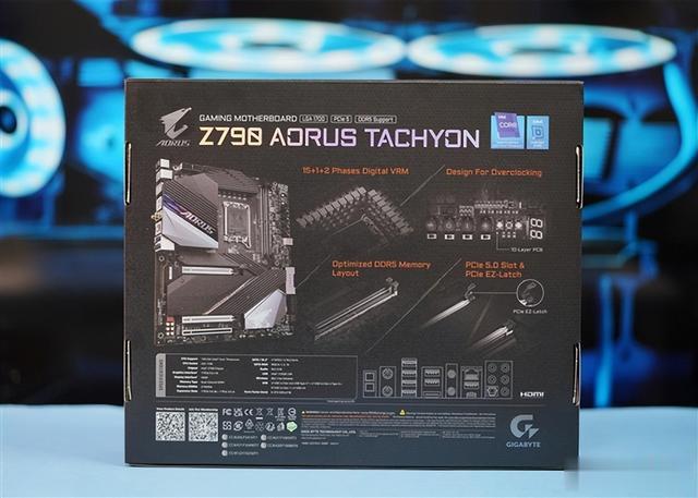 主板|7999元超频神板！技嘉Z790 AORUS TACHYON钛雕主板图赏