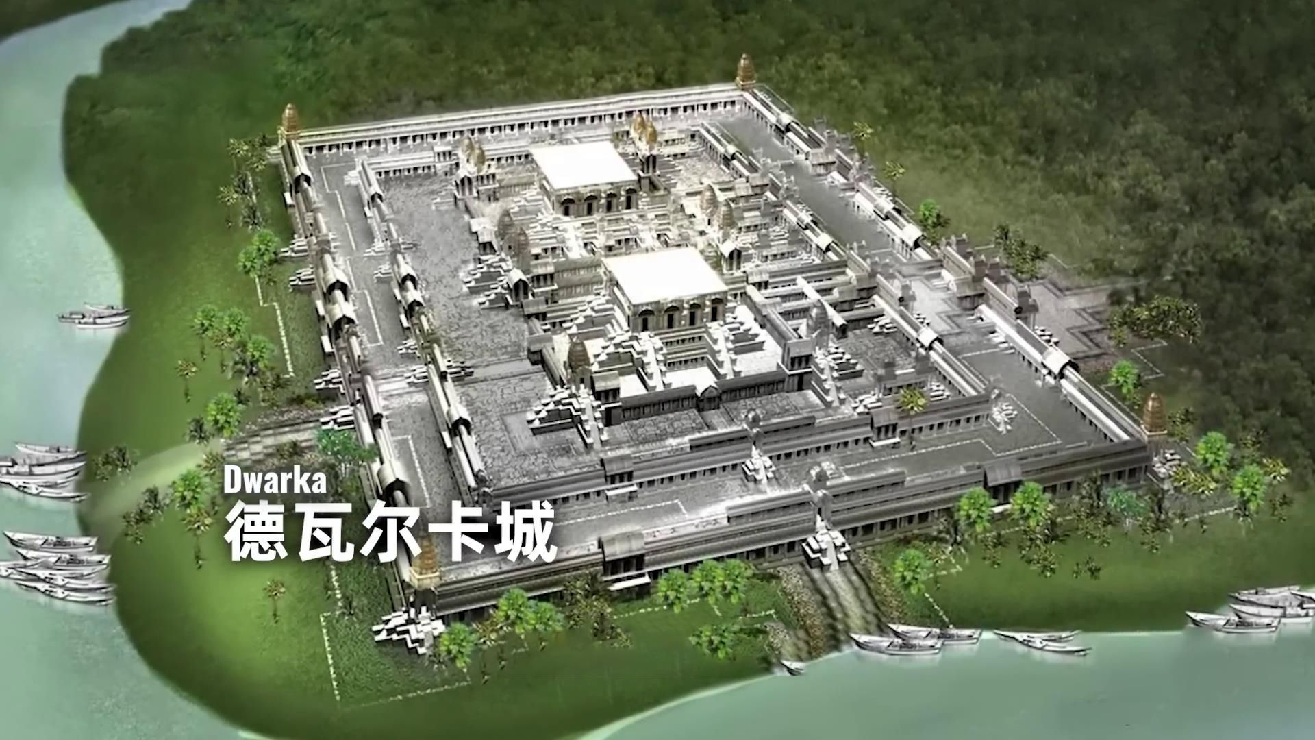 考古学家在下发现神话中的黑天之城,沉没是因为史前核战