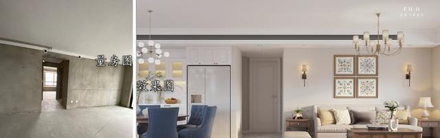 看了这套133改善房后,让我真正喜欢上美式风,颜值不输样板房