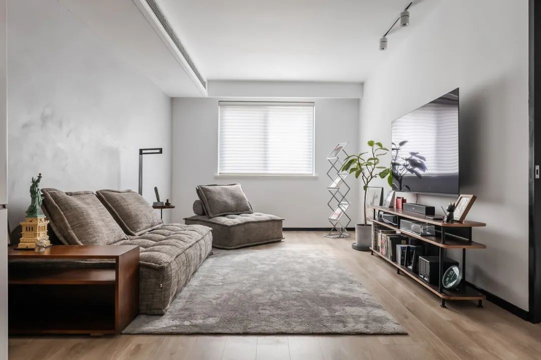 两室无厅改造一室一厅,成就70㎡婚房