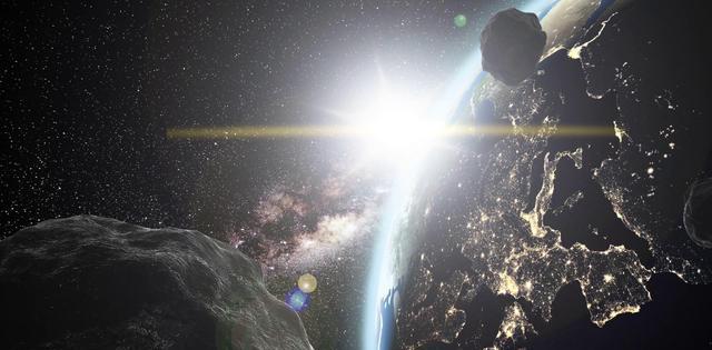 要是有个星球砸到了,那会是什么样子呢