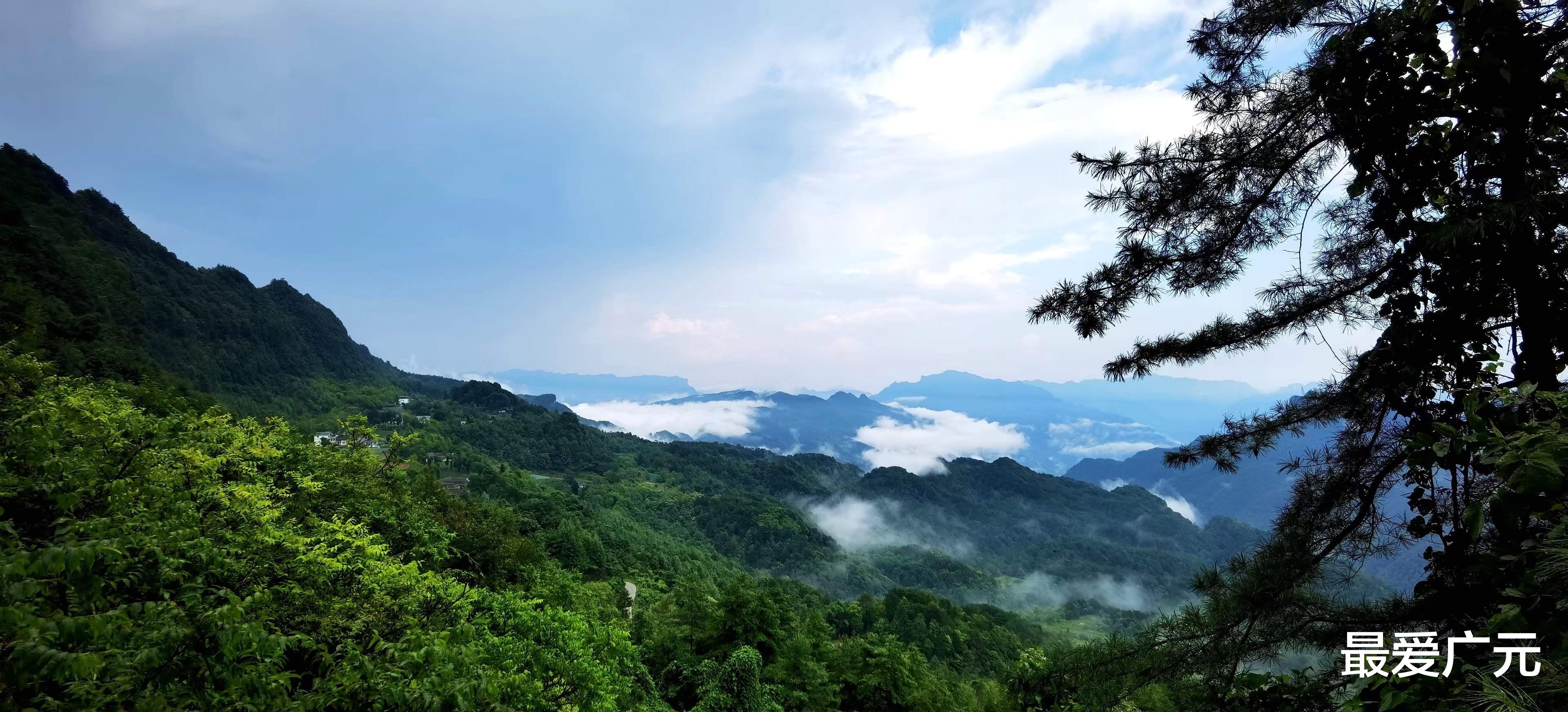 北京市|壮观！广元马头岩雨后云雾似仙境，一起来看看！