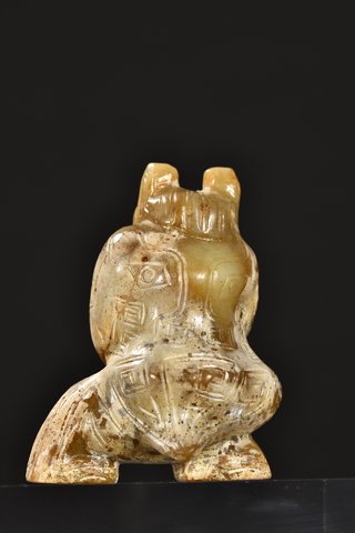 |汉代 高古玉瑞兽摆件