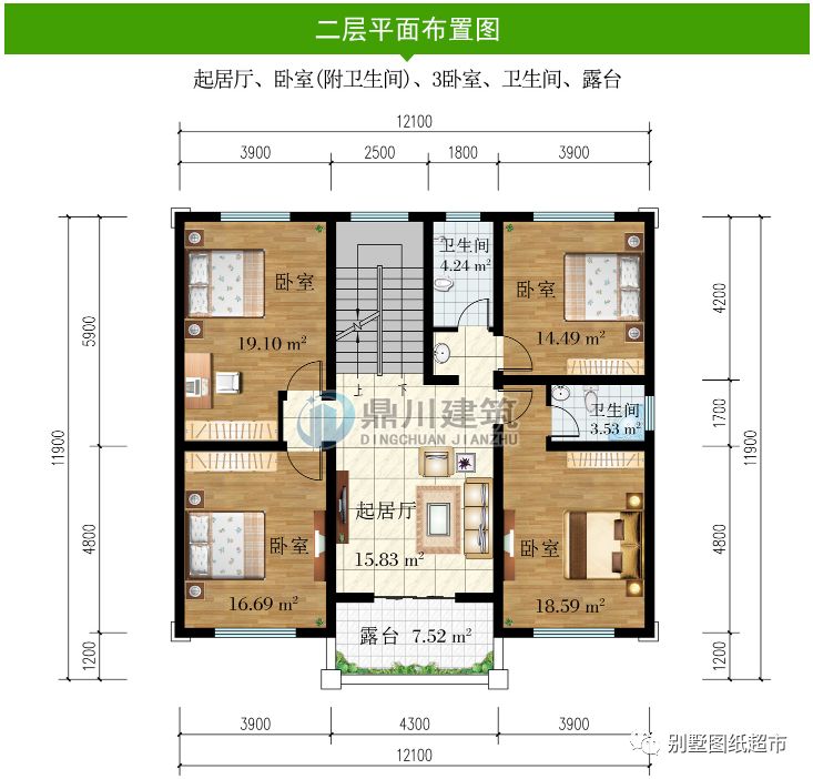 4套二层农村自建房,布局也讲究精细,打算盖房的可别错过