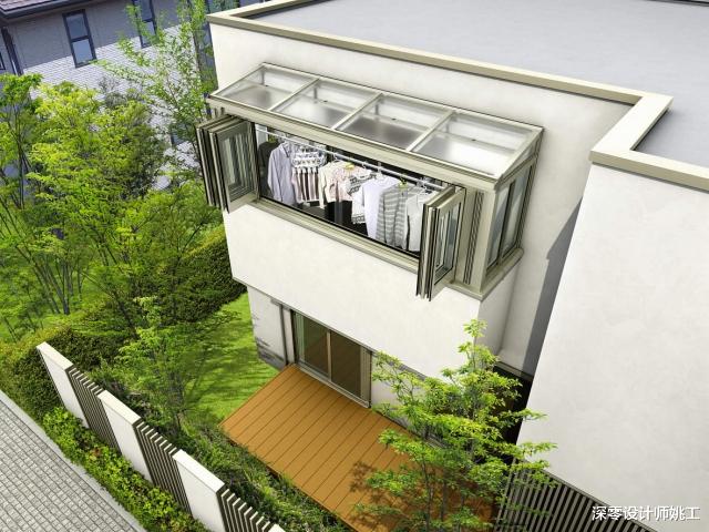 封阳台|对比4个国家封阳台方案，要说颜值最高，那无疑是韩国的整面玻璃砖封