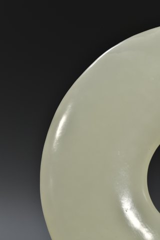 |清代 和田玉平安扣