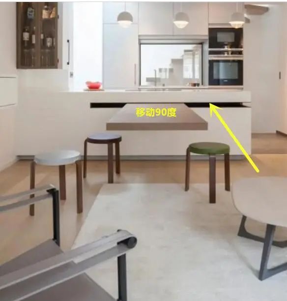 做岛台记得加装这块板,可实现3功能的随意切换,空间利用率超高