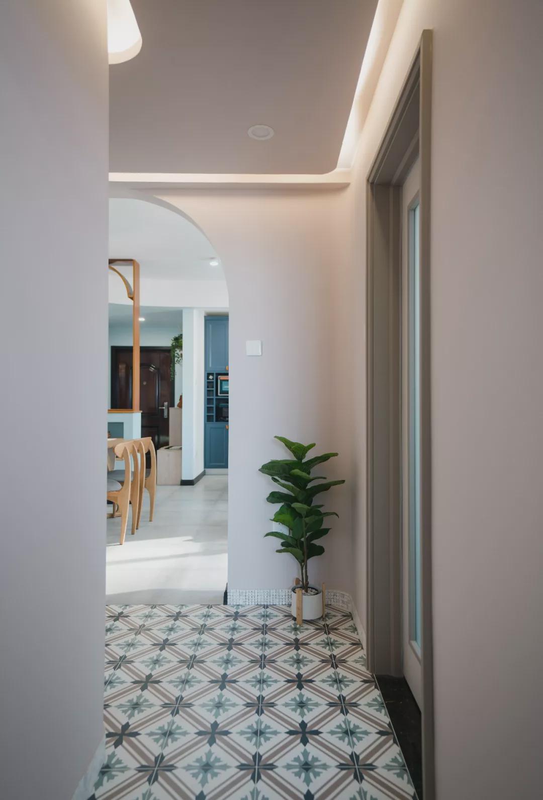 让人眼前一亮的现代空间，清新浪漫的家，第一次见这么好看的家