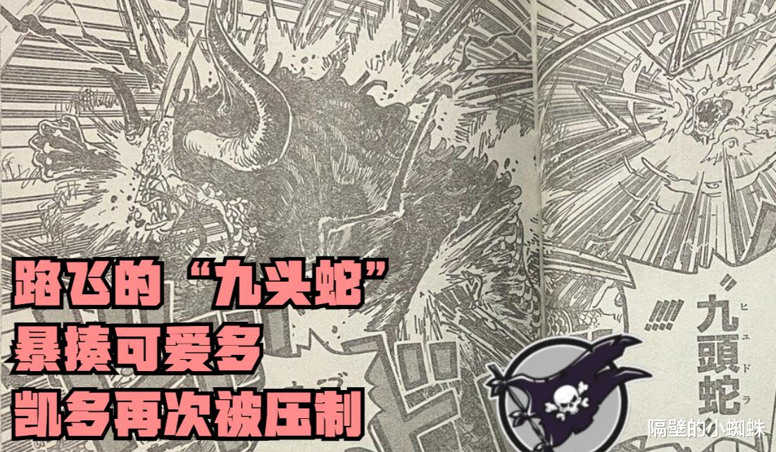 路飞|海贼王1041话，路飞的重要性超越罗宾，象主是专门来摧毁鬼岛的
