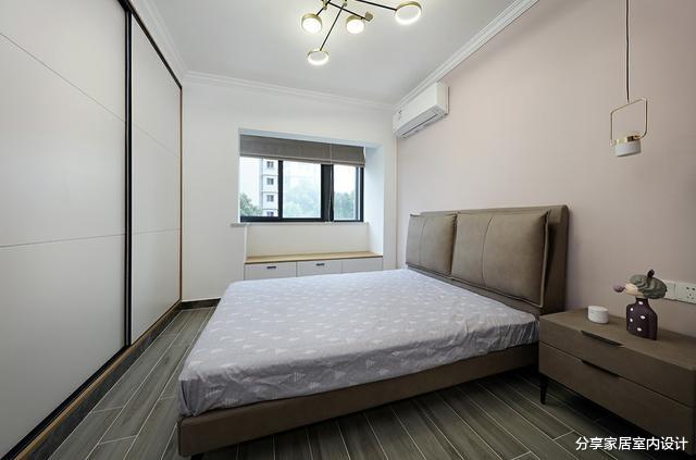 花15W装修65平新房,效果很漂亮,无主灯的设计显得很时尚