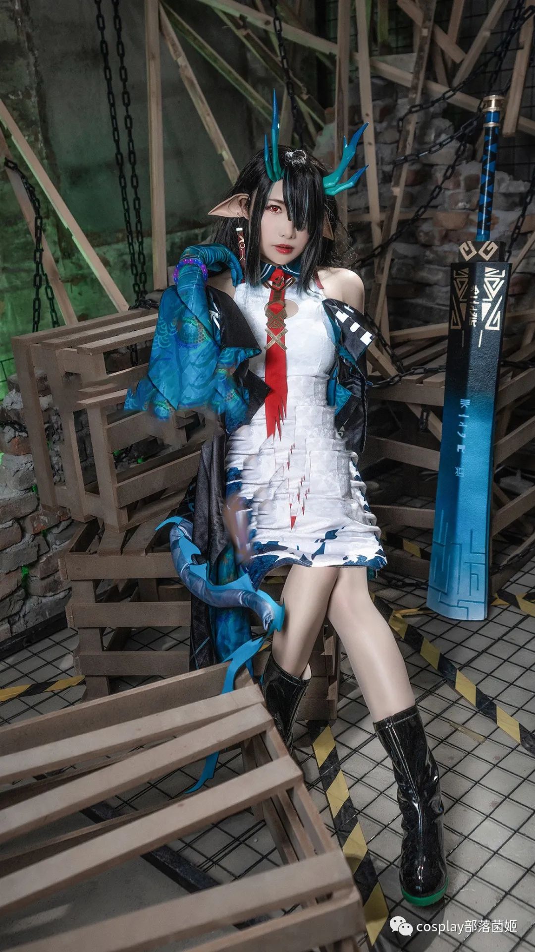 明日方舟|cos：明日方舟夕cos正片@吖静