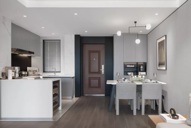 69平小户型装修设计 气质简约典雅