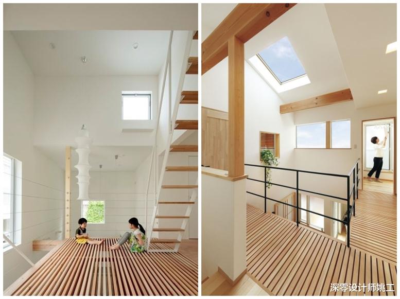 买了复式楼,采光真的不好!试着地面适当留空,装玻璃轻便感会更强