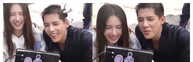 金晨|金晨再次上演姐弟恋！与鲜肉沙滩上贴身拥吻缠绵，堪称内地萧亚轩