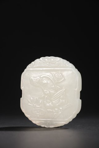 和田玉籽料|清-和田玉籽料“一路连科”挂牌