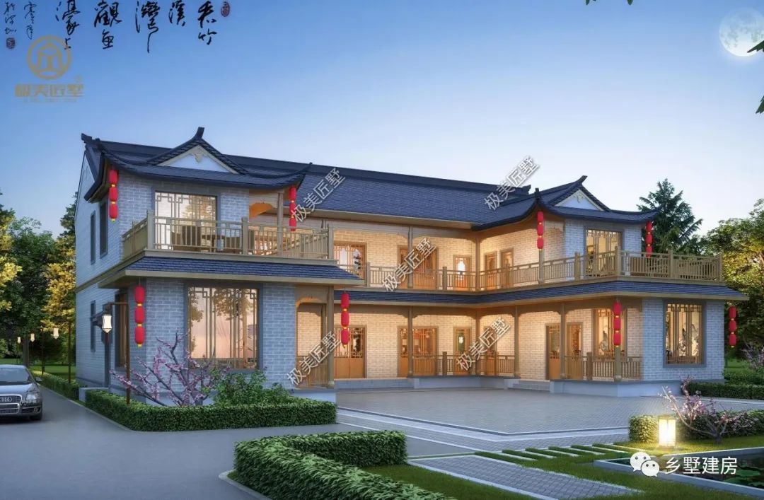 五款苏派风格自建房,稳重内敛,给你打造温馨舒适的家