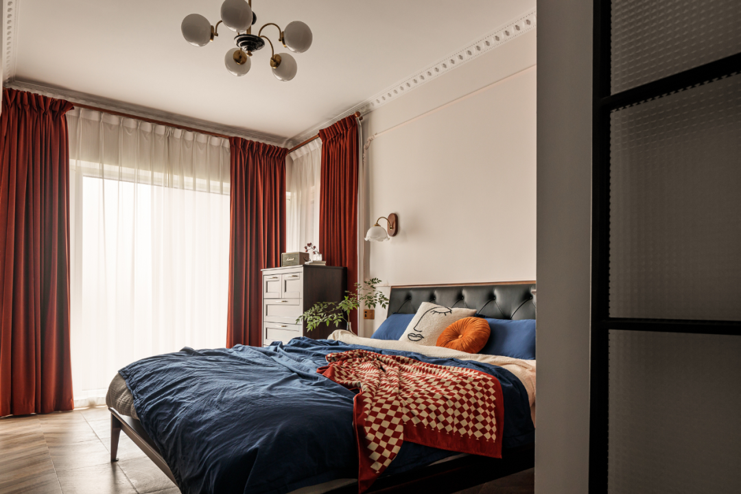 装修案例 | 132㎡法式复古风情,夫妻2人演绎一场永不褪色的日常浪漫