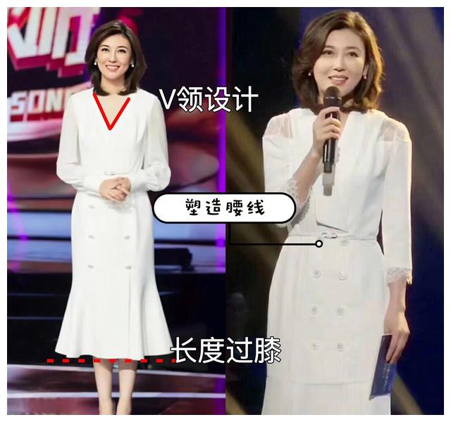 穿衣搭配 “央视女神”李红44岁挺时髦,穿衣端庄从容,一副成熟知性相真美