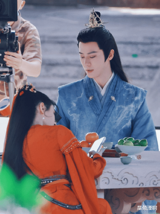 鞠婧祎|鞠婧祎《仙剑四》路透好美！和茅子俊同框好养眼，造型令人心动！