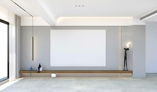 2022年一定流行的客厅阳台一体化电视墙!