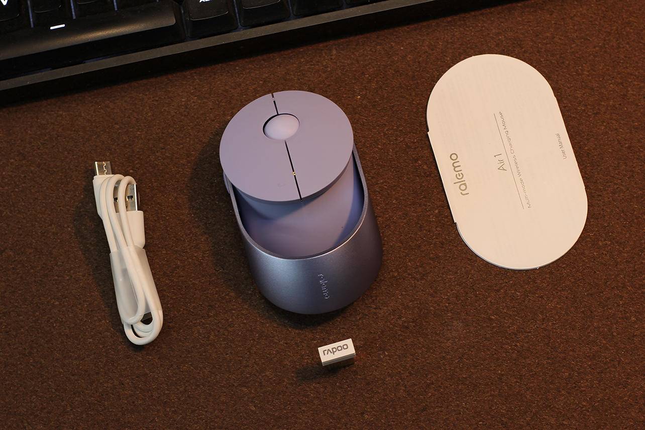 Kindle|雷柏ralemo Air 1鼠标 ，细节贴合，颜值在线