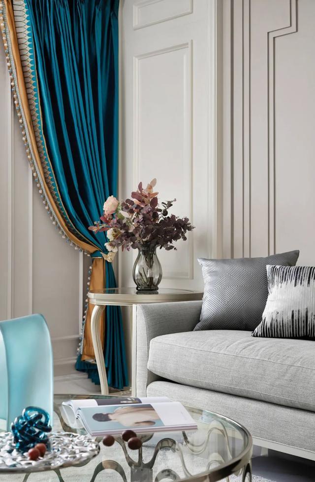 210㎡现代轻奢,华丽优雅的设计,不凡脱俗好高级