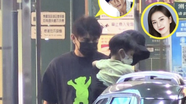吴奇隆|吴奇隆一家三口现身，刘诗诗抱着儿子显费力，步步侧颜帅气可爱