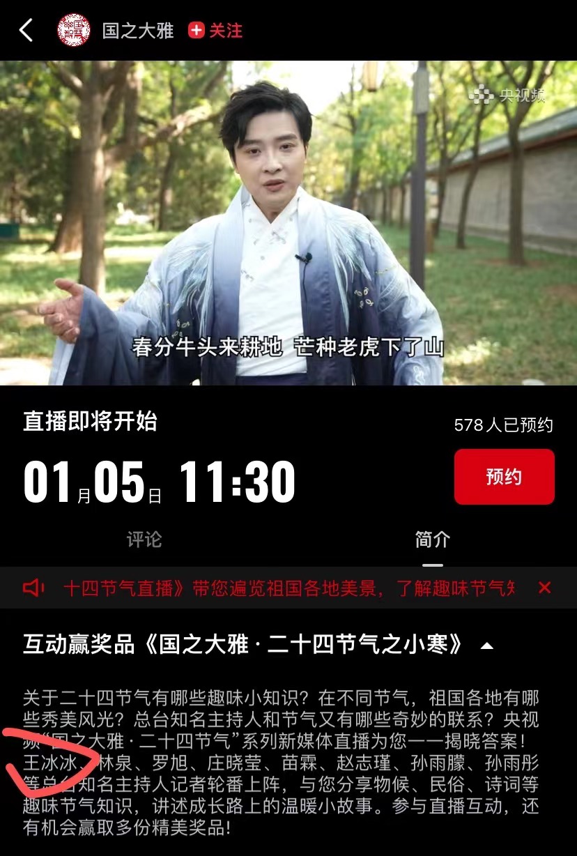 王冰冰|总台记者王冰冰复出!加盟《国之大雅》节目,曾被传调至地方台