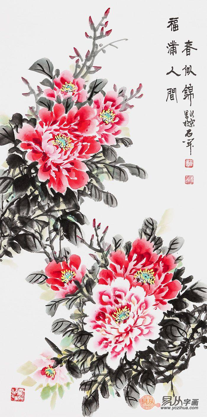 玄关挂什么字画 高颜值花鸟画让您的家居环境锦上添花