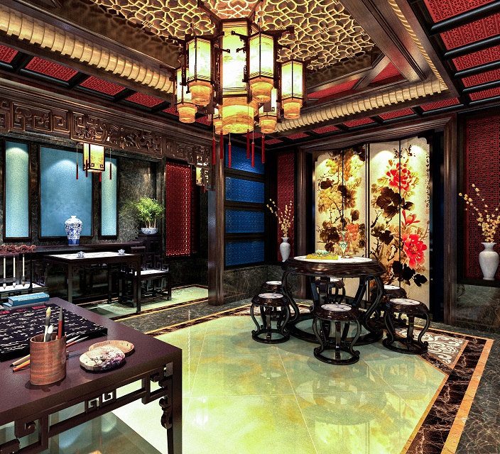 客厅吊顶这样设计,简直美爆了。