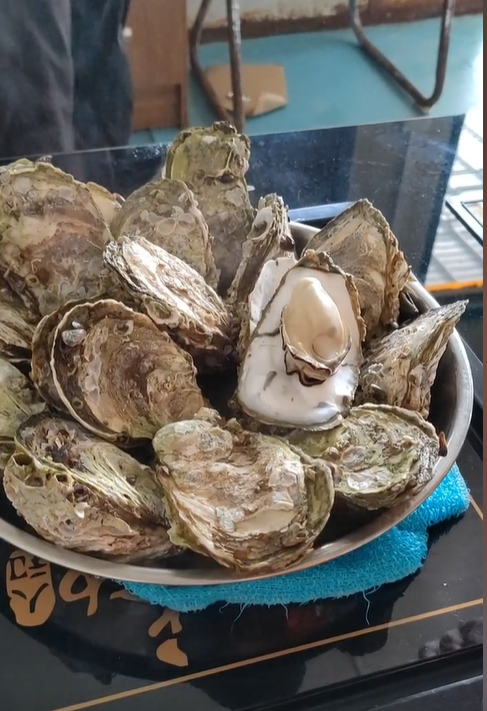 王俊棠|64岁港星王俊棠久居内地!参观工厂大口吃生蚝,一脸满足打扮朴素