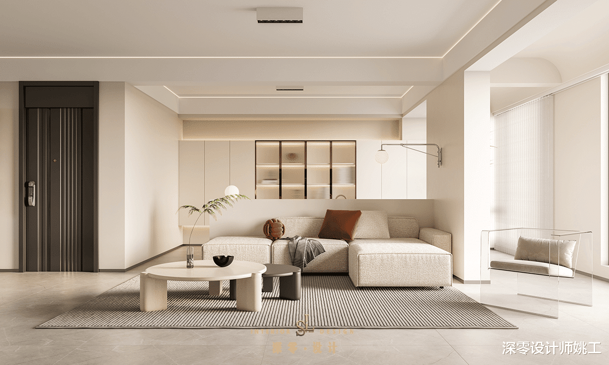 140㎡大平层就在2楼,仅凭他家自带一个院子,就足够让我心动