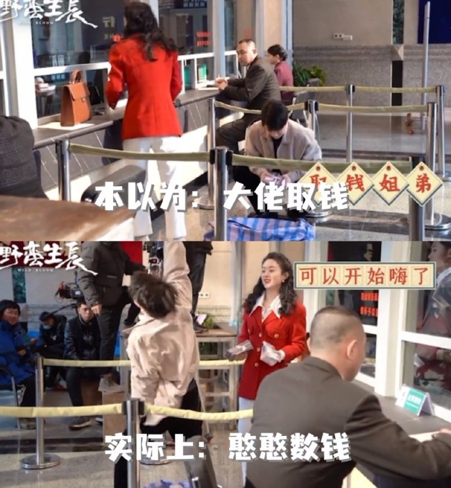 综艺节目|赵丽颖欧豪野蛮生长片场欢乐趴