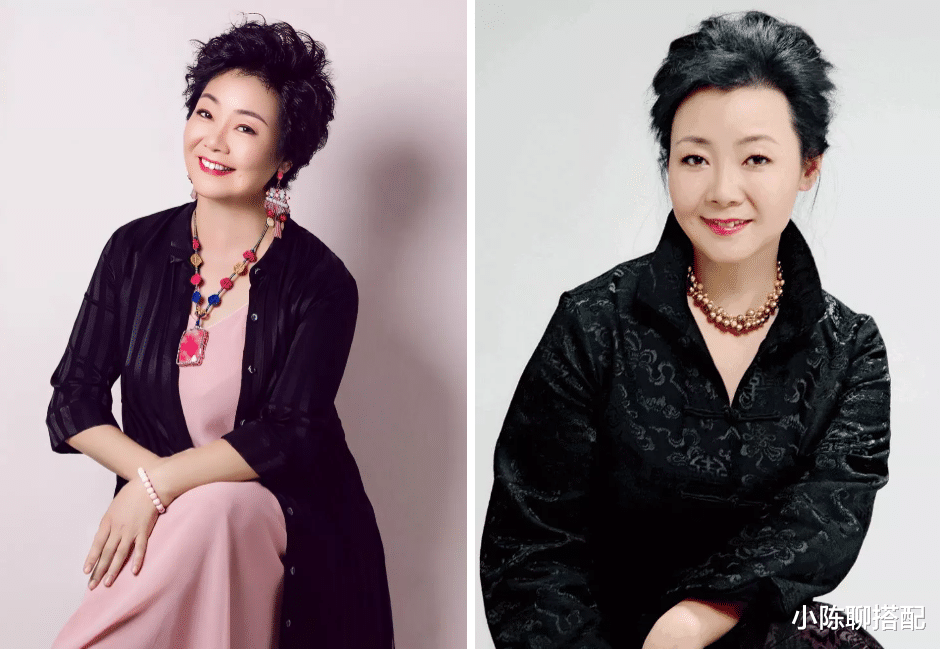 bin “国民妈妈”萨日娜：圆脸很旺夫，穿衣宽松得体，54岁也温婉贵气