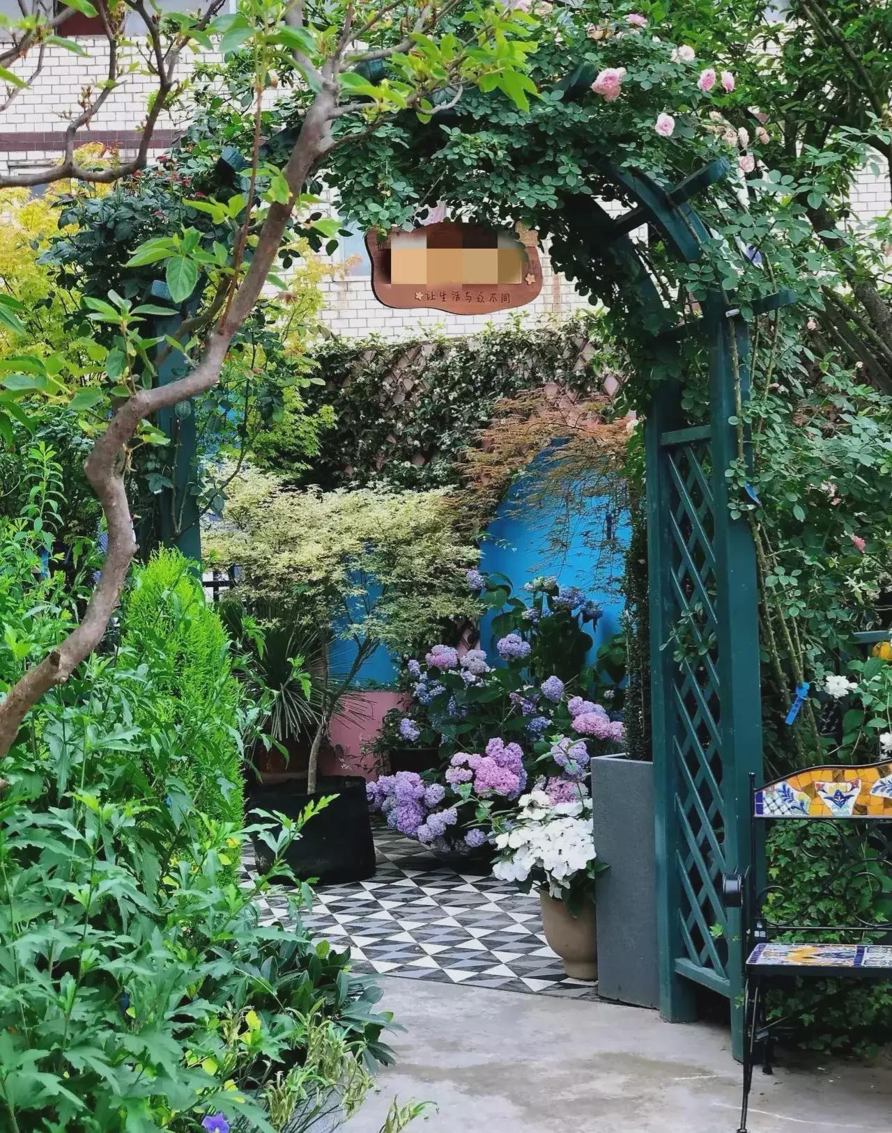 一个绝美的庭院,是可以融合很多你喜欢的东西的!