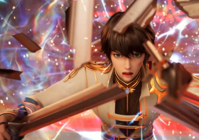 神印王座:龙皓晨对战王原原,场面超然有看头,三头皓月真帅气