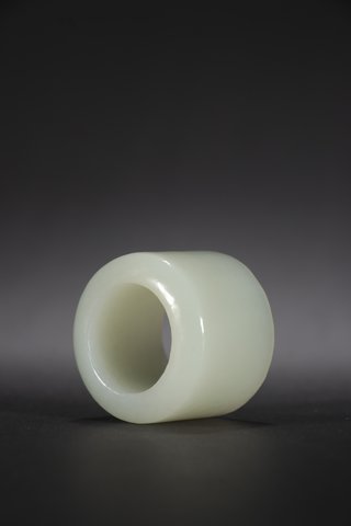 |回流-和田玉素面扳指