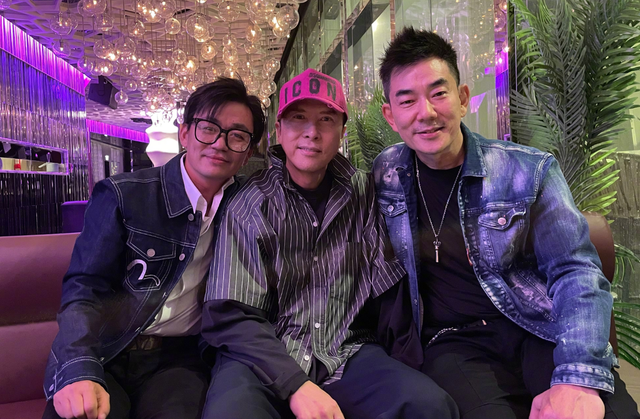 王宝强|王宝强开大G带冯清聚会,与甄子丹喝酒称兄道弟,被指撞脸任贤齐!