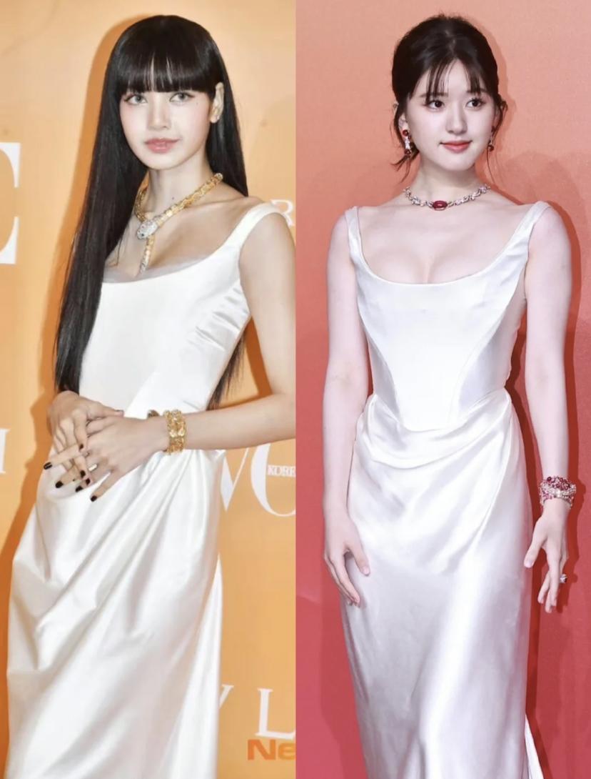 撞衫|撞衫不可怕,谁土谁尴尬!中韩女星穿同款衣服,差距一目了然