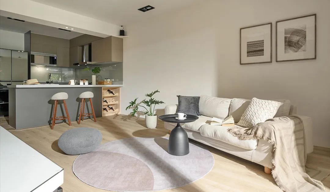 夫妻改造37年老屋,当北欧遇上简约,让83㎡居家清新治愈