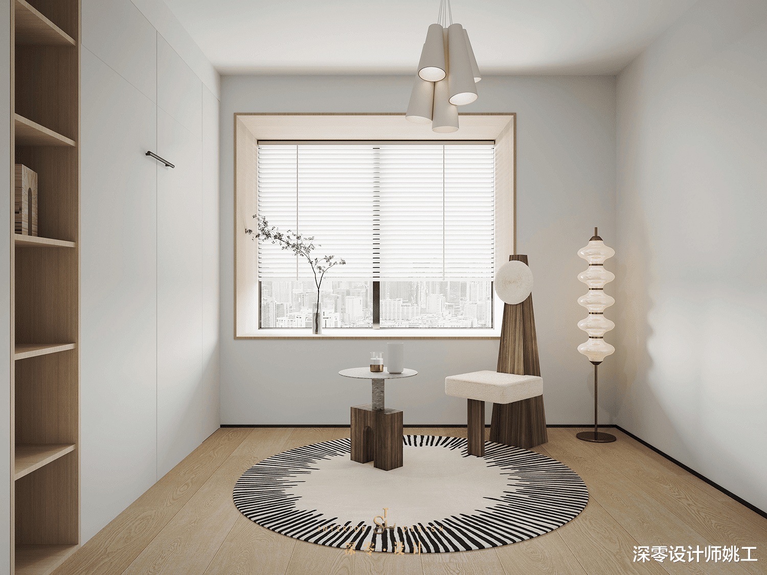 遇到大横厅就偷着乐吧！160㎡用沙发做划分，立马多出了个功能区