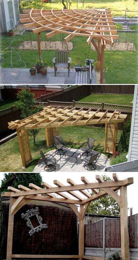 院子不止种花种草，利用院子一角做纳凉地，这4种设计值得参考