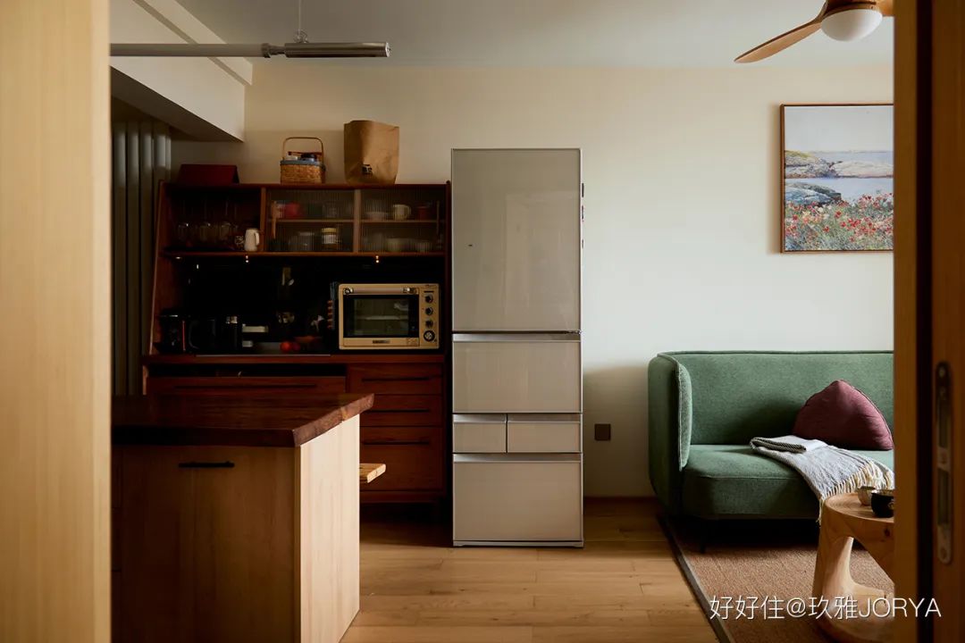 48㎡日式小屋:阳台隔出一间榻榻米,馋到我了