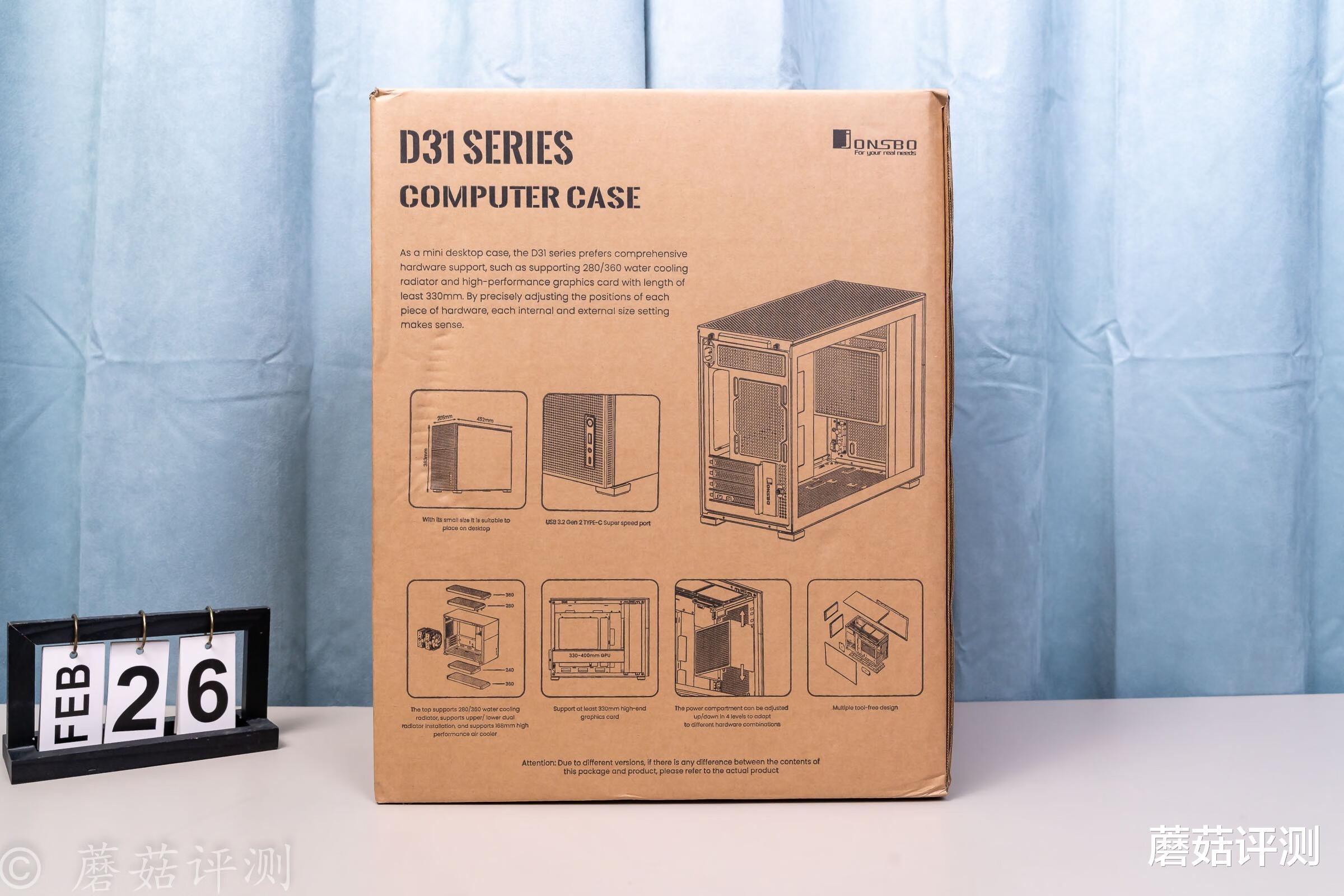 机箱|多一块屏幕,机箱功能更强大,乔思伯松果D31机箱Mesh副屏版 评测