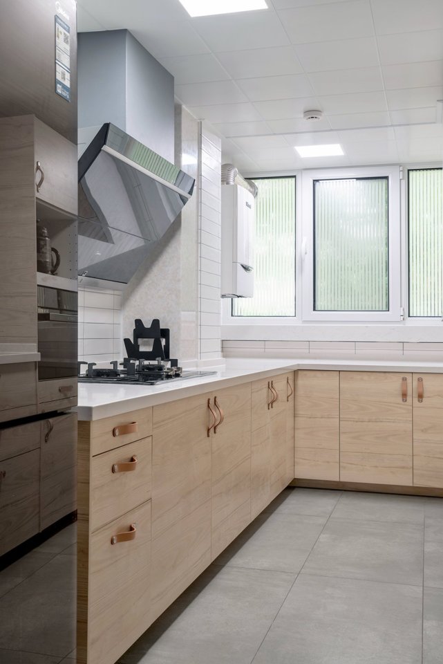 75平日式风二居室，g景的布局，让客厅开阔明亮起来感