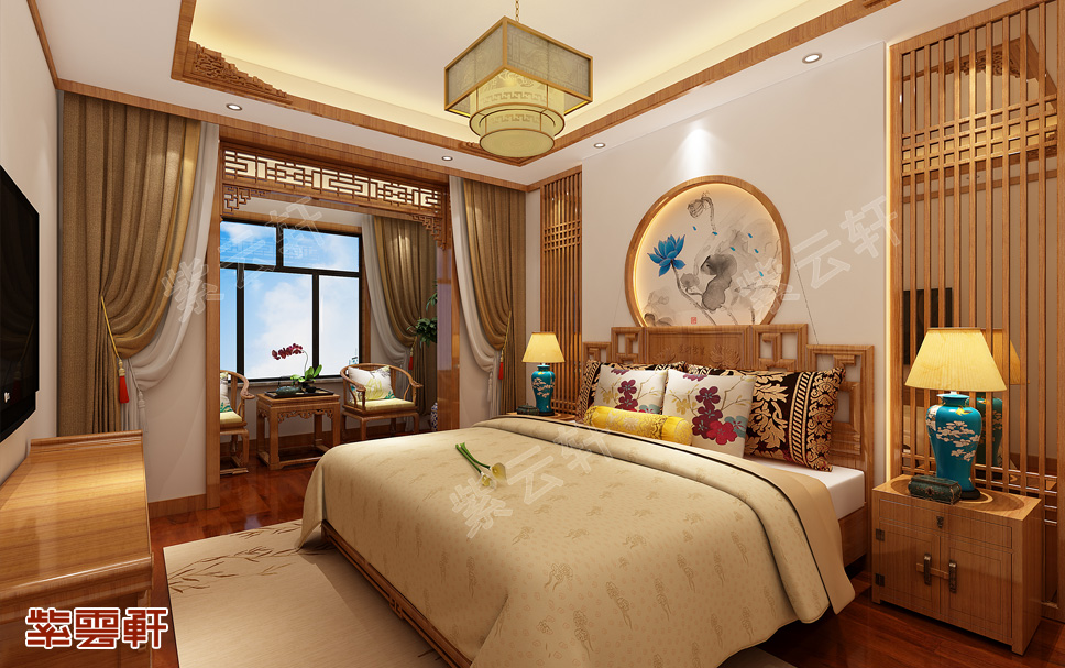 灵动活泼的新中式装修，沉醉于一缕撩人的古韵中