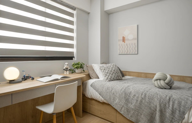 73㎡三口之家木质亲子宅,简约风的简单温馨!