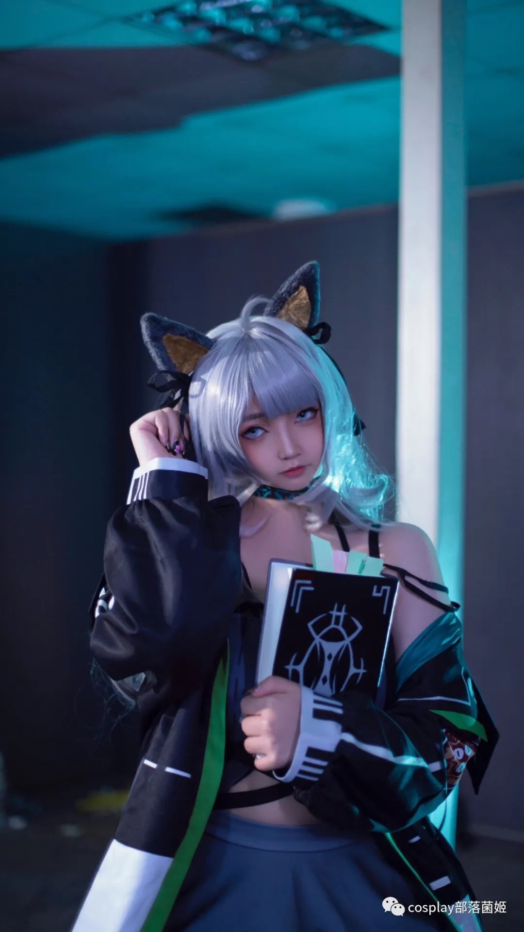 明日方舟|cos:明日方舟薄綠cos正片@流星係寄件