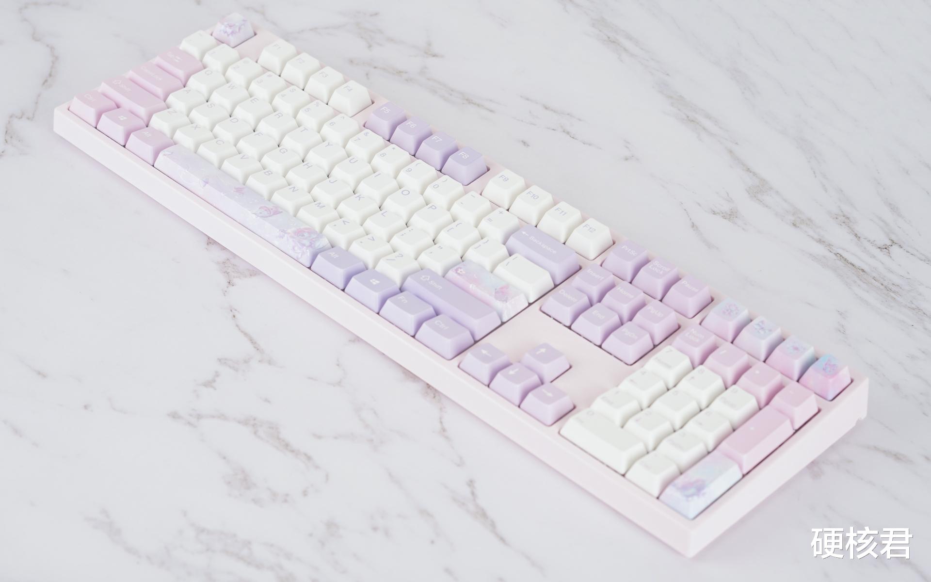 机械键盘|高颜值键盘首选，Varmilo阿米洛梦蝶108机械键盘体验！